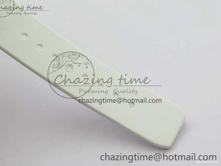 0128 Submariner Phantomlab Transparent KZF Best Edition Blue Fruit Dial on White Rubber Strap VR Classic 2563